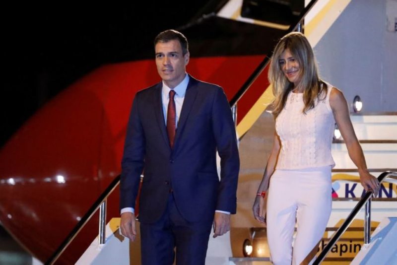 Spain PM wife